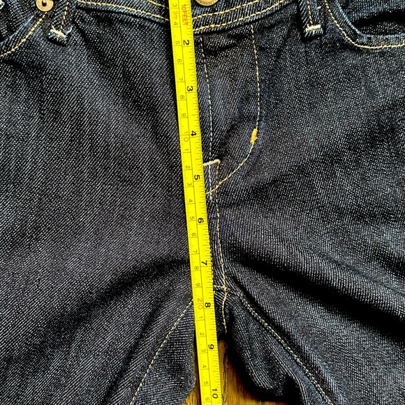 Citizens Of Humanity Ava Jeans Size 28 Low Rise Classic Straight Leg Dark Wash - Picture 11 of 16
